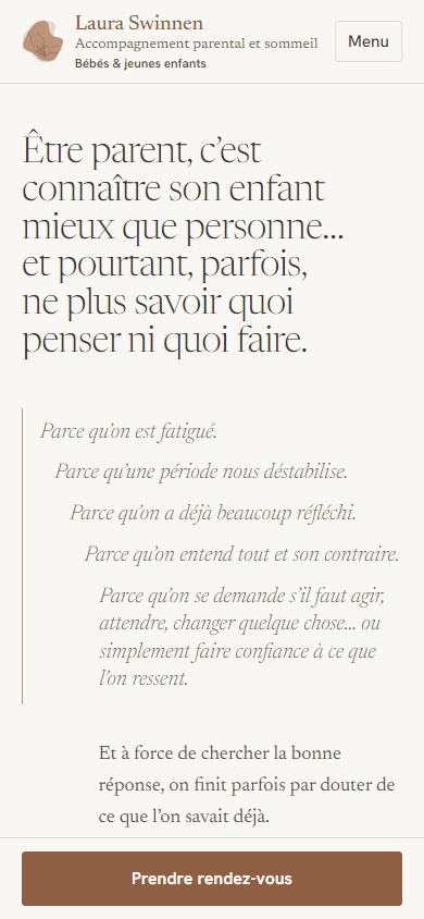 Proposition A sur téléphone