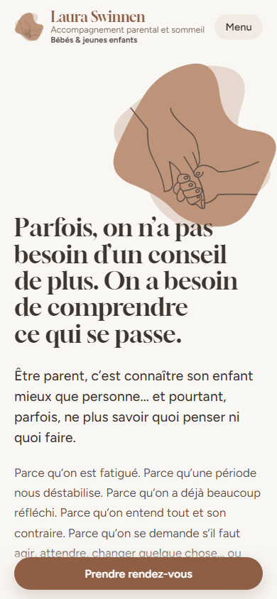 Proposition B sur téléphone